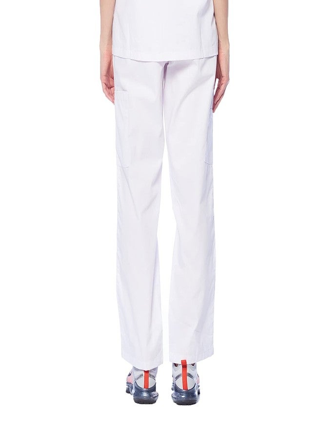 Dagacci Medical Uniform Dagacci Scrubs Medical Uniform Women and Men Unisex Scrubs Pants Medical Scrubs Pants Medium White - Image 2